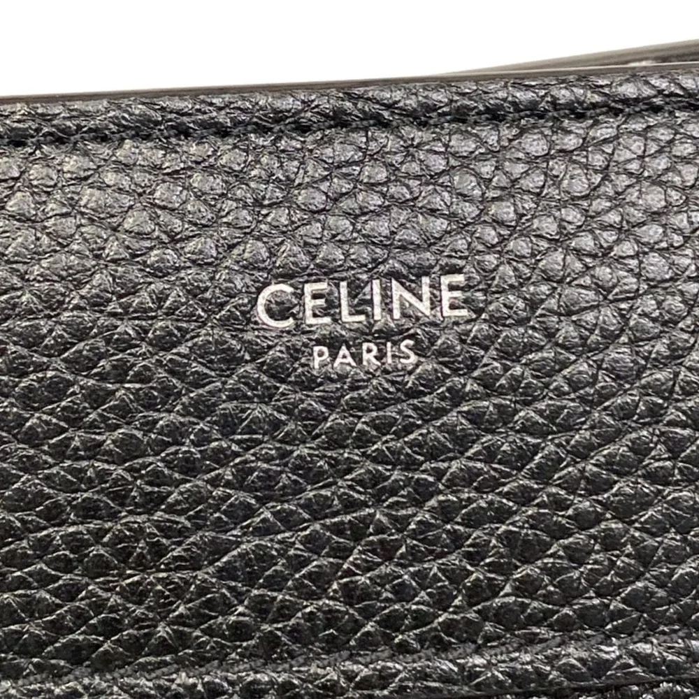 Celine Luggage Micro Shopper Handbag